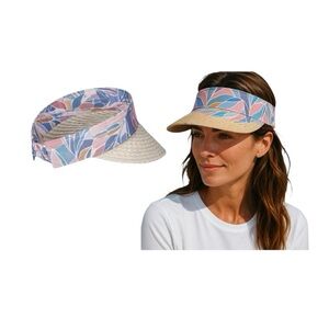 Time And Tru Visor With Printed Band